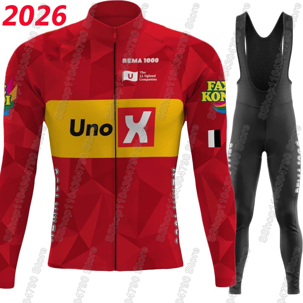 Mountain Biking Jerseys Men - Uno X Pro Team 2026 Radtrikot-Set