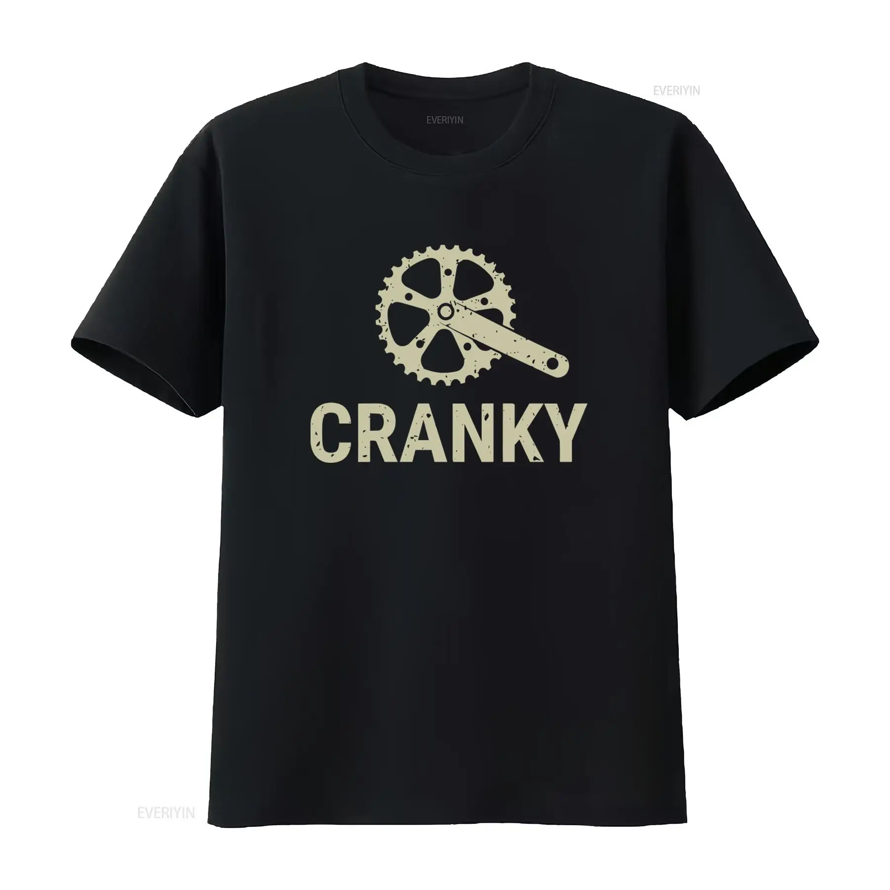 Mountain Biking Gear For Men - Cranky T-Shirt im Vintage-Stil für Fahrradliebhaber,