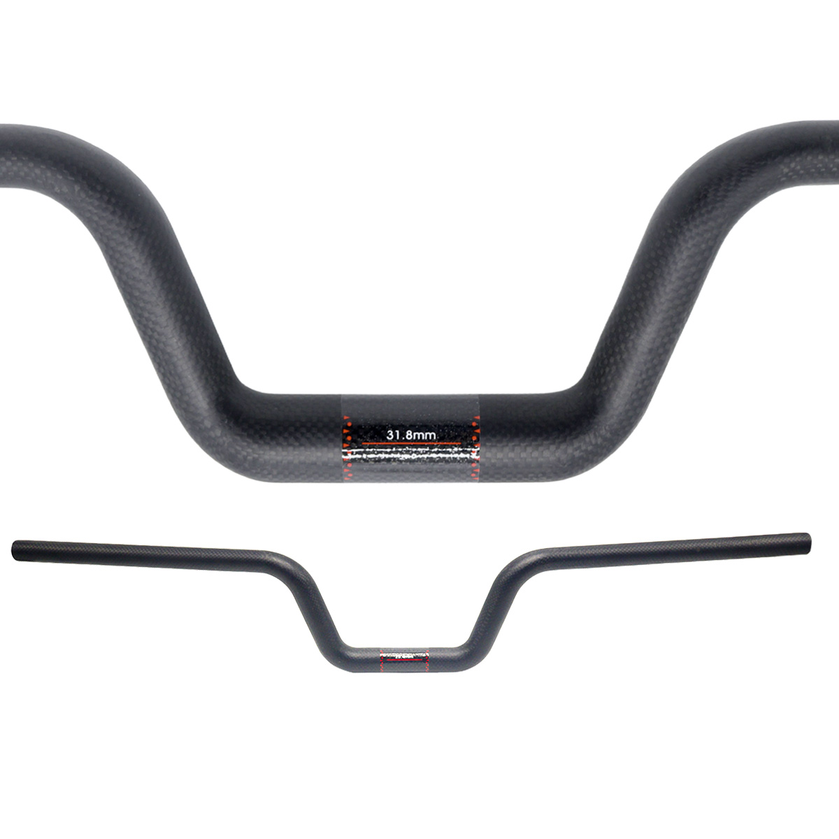U-förmiger MTB-Lenker, leichte – Mountain Biking Logo Bewertung und Preis