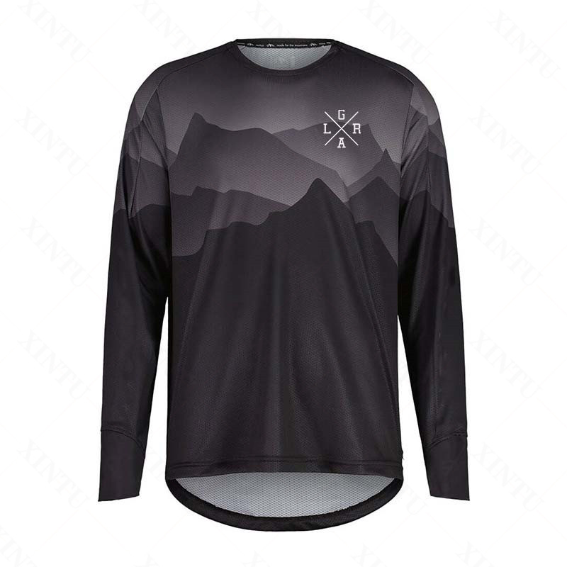 Herren Motorrad-Langarmtrikot  – Mountain Biking Jerseys Men Bewertung und Preis