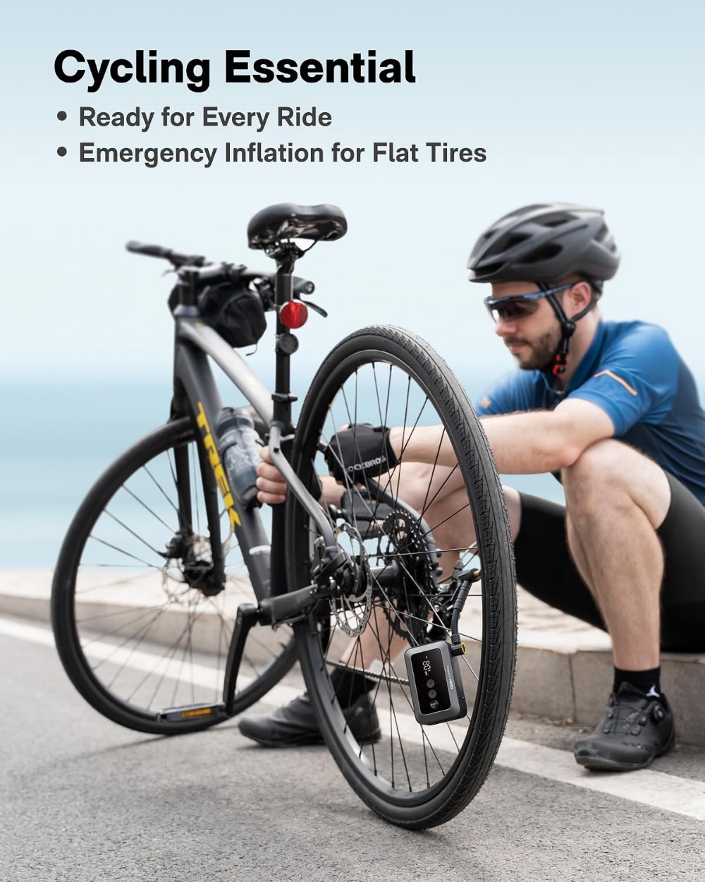 Mini-Fahrradreifenpumpe, 25s S – Mountain Biking Images Bewertung und Preis