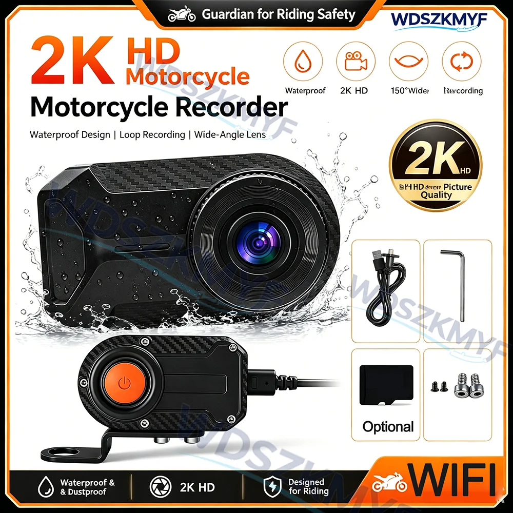 2K HD Motorrad-Dashcam Black B – Mountain Biking Images Bewertung und Preis