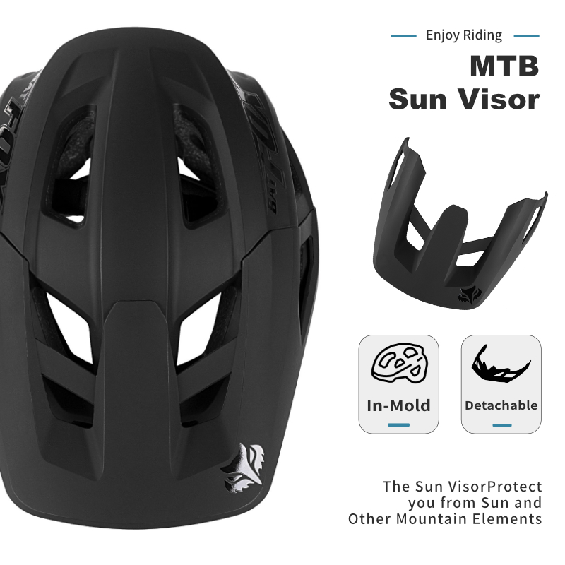 BATFOX Mountainbike-Helm mit M – Mountain Biking Gear For Men Bewertung und Preis