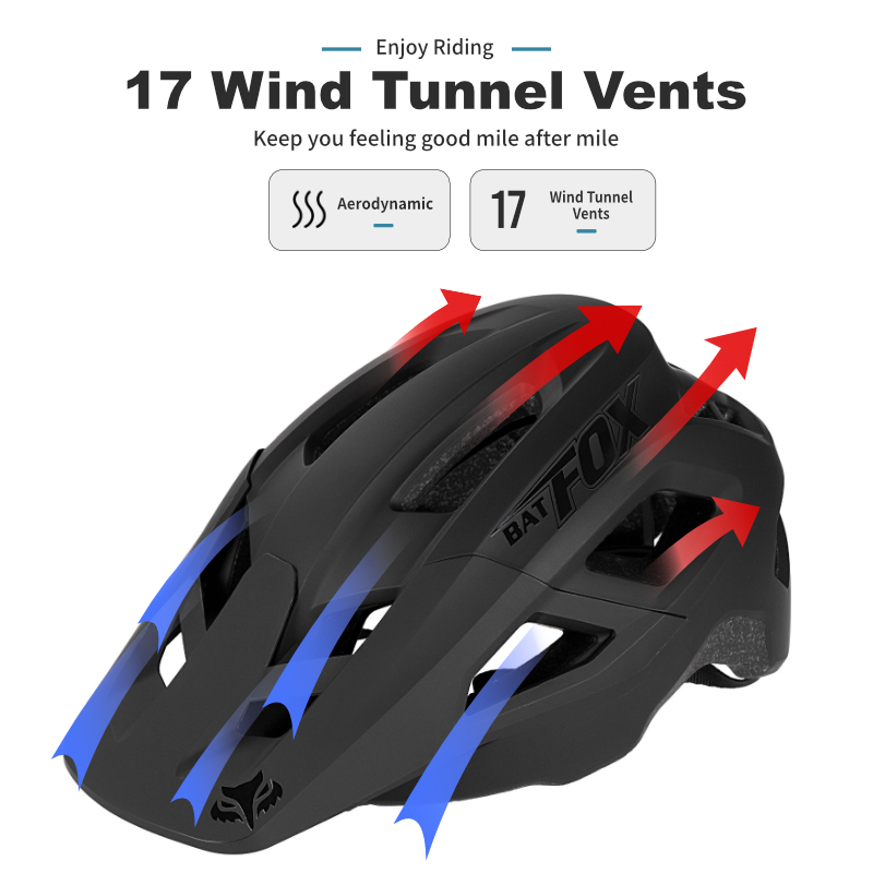 BATFOX Mountainbike-Helm mit M – Mountain Biking Gear For Men Bewertung und Preis