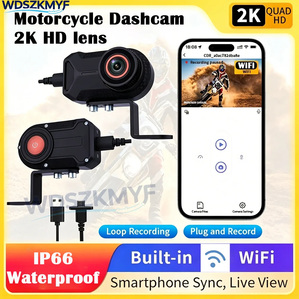 IP66 Neue 2K HD Motorrad-Fahrt – Mountain Biking Images Bewertung und Preis