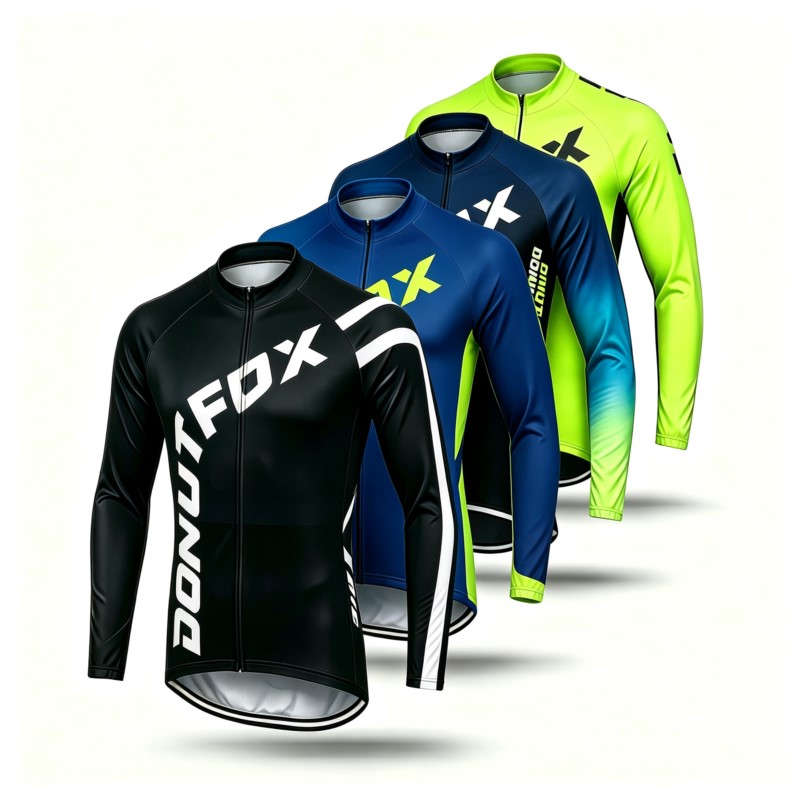 Langarm-MTB-Trikot und Radlerh – Mountain Biking Jerseys Men Bewertung und Preis
