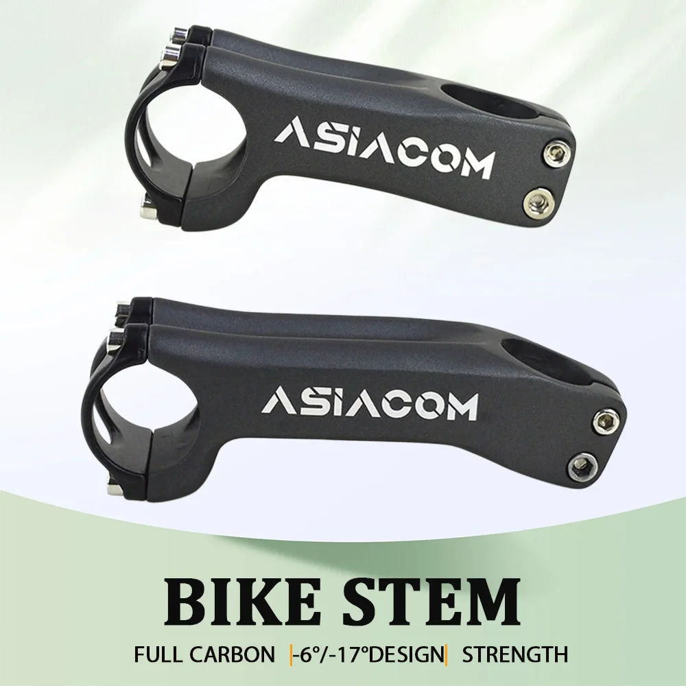 ASIACOM Vollcarbon-Vorbau -6 ° – Mountain Biking Logo Bewertung und Preis
