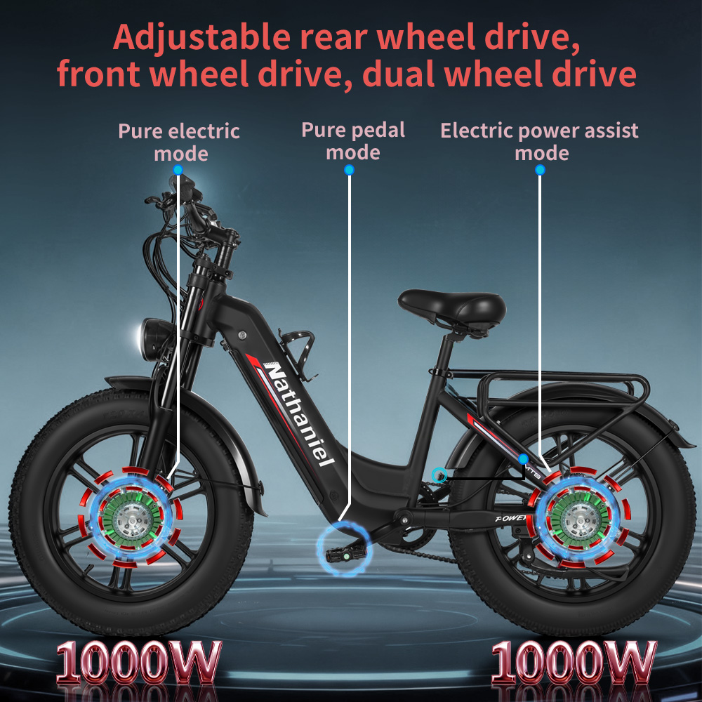 20-Zoll-Elektrofahrrad 2*1000W – Mountain Biking Gear For Men Bewertung und Preis