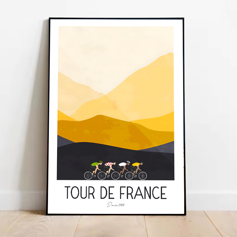 Frankreich Mountainbike Poster – Mountain Biking France Bewertung und Preis